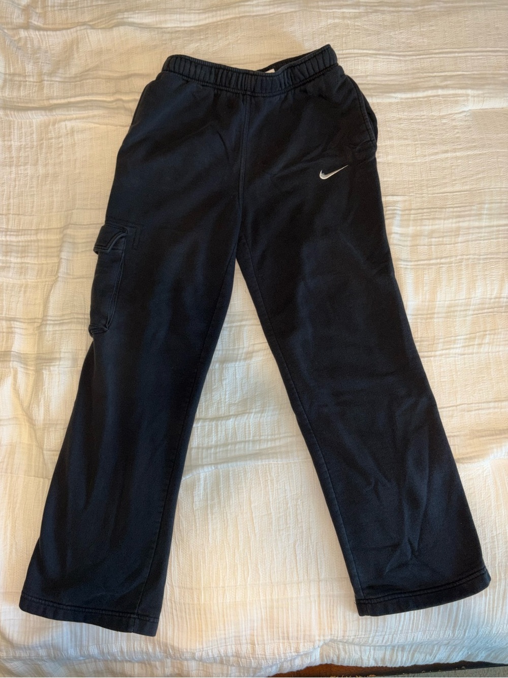 Nike Kids Black Cargo Sweatpants youth L
